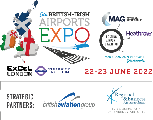 5th British-Irish Airports EXPO brand image
